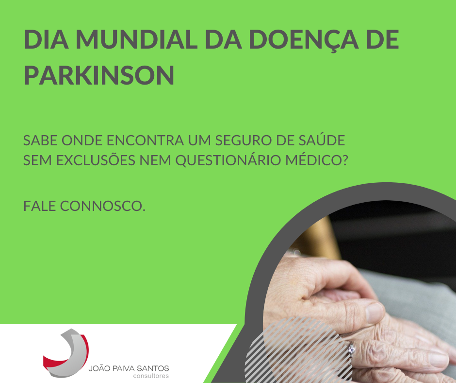 Dia Mundial Da Doen A De Parkinson Jo O Paiva Santos